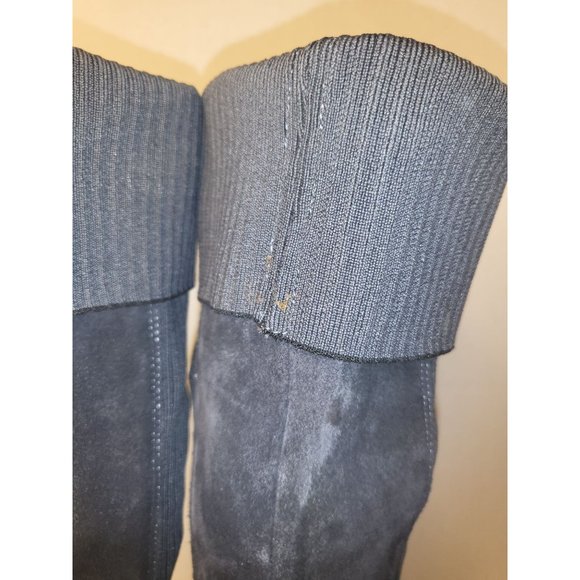 Fergie Citizen Grey Suede Tall Boot Size 8 - Picture 5 of 11